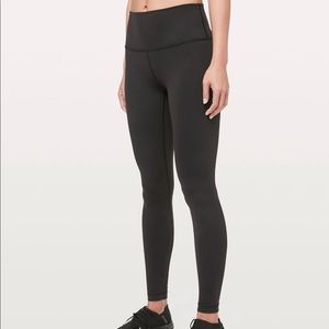 LULULEMON WUNDER UNDER FULL LENGTH BLACK